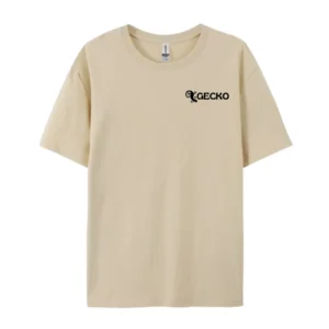Khaki Gecko Trekking Day Tshirt