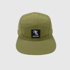 Army Green 5 Panel Hat x Gecko