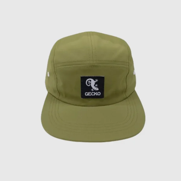 Army Green 5 Panel Hat x Gecko - Imagen 2