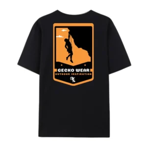 Black Gecko Climbing Tshirt