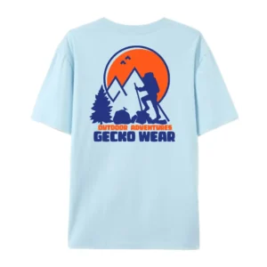 Light Blue Gecko Adventures Tshirt
