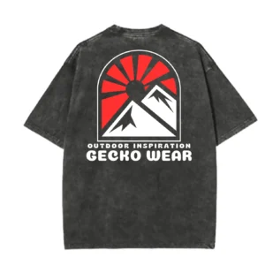 Black Japanese Mountain Tshirt