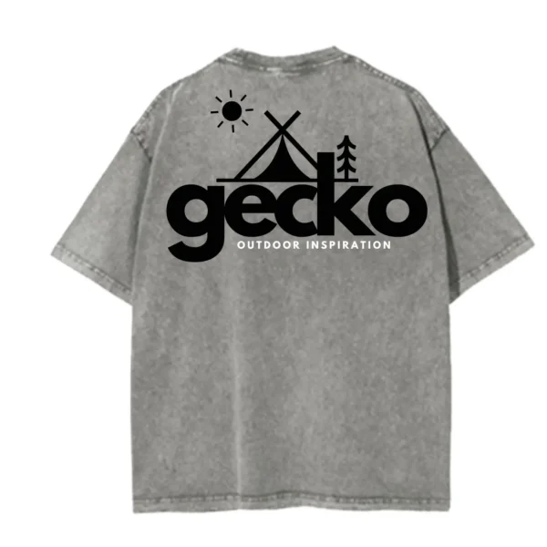 Grey Gecko Camp Tshirt - Imagen 2