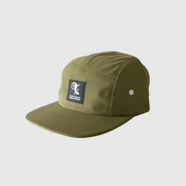 Army Green 5 Panel Hat x Gecko - Imagen 5