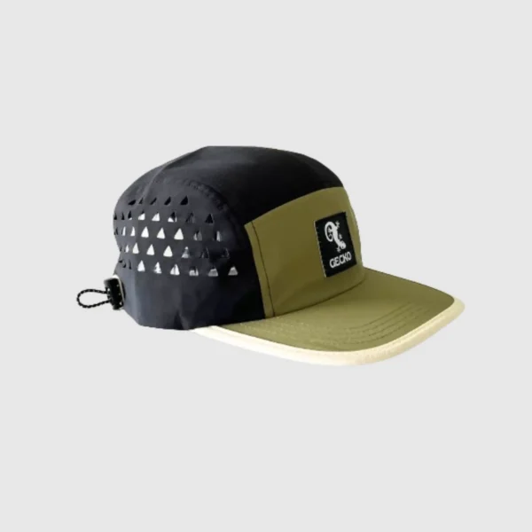 Black Green Run Fast Hat x Gecko - Imagen 3