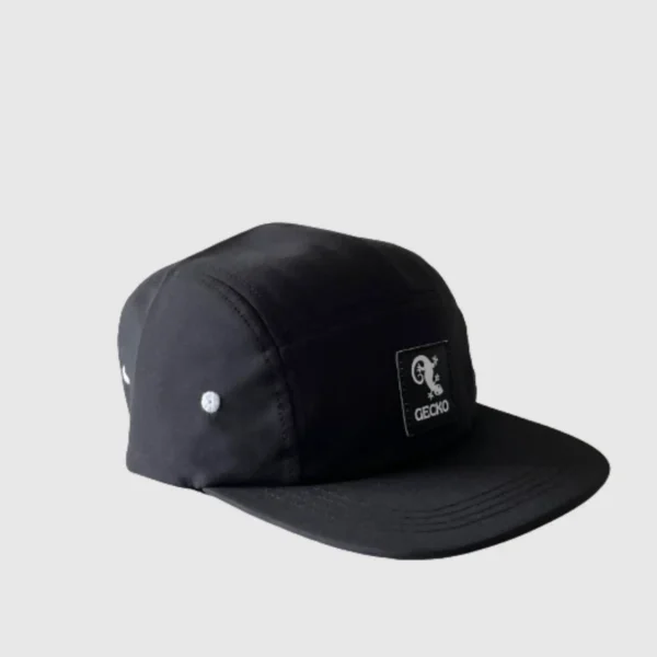 Black 5 Panel Hat x Gecko - Imagen 4