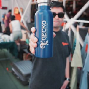 Botella Térmica Blue x GECKO