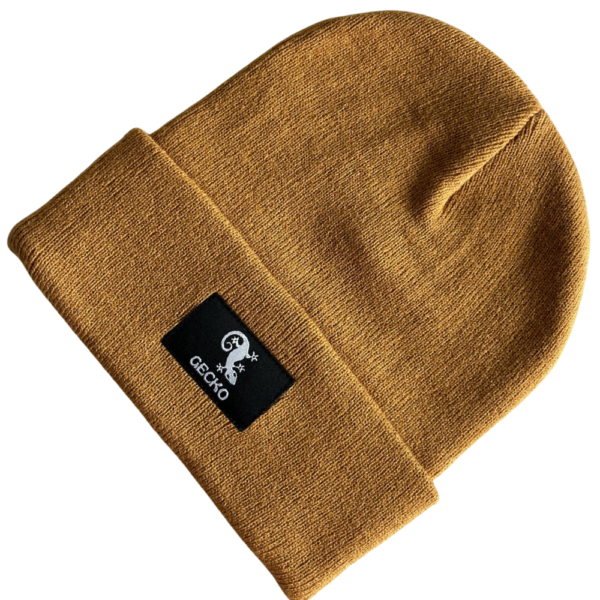 Gorro beanie x GECKO - Mostaza - Imagen 4