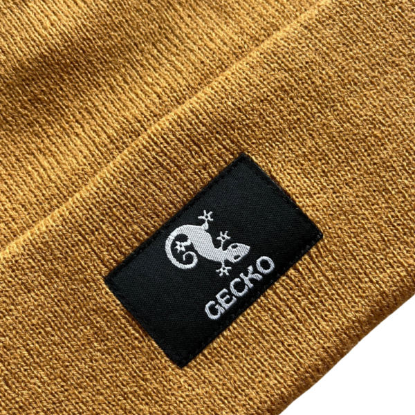 Gorro beanie x GECKO - Mostaza - Imagen 3