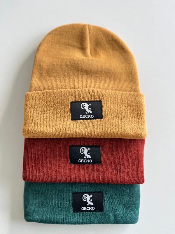 Gorro beanie x GECKO - Burdeo - Imagen 5