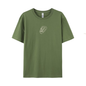 Army Green Gecko Climber tshirt